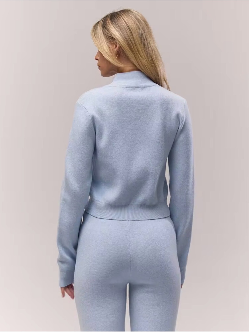 😍ASOS Knit Drawstring Wide-Leg Pant Set - Picture 2 of 6